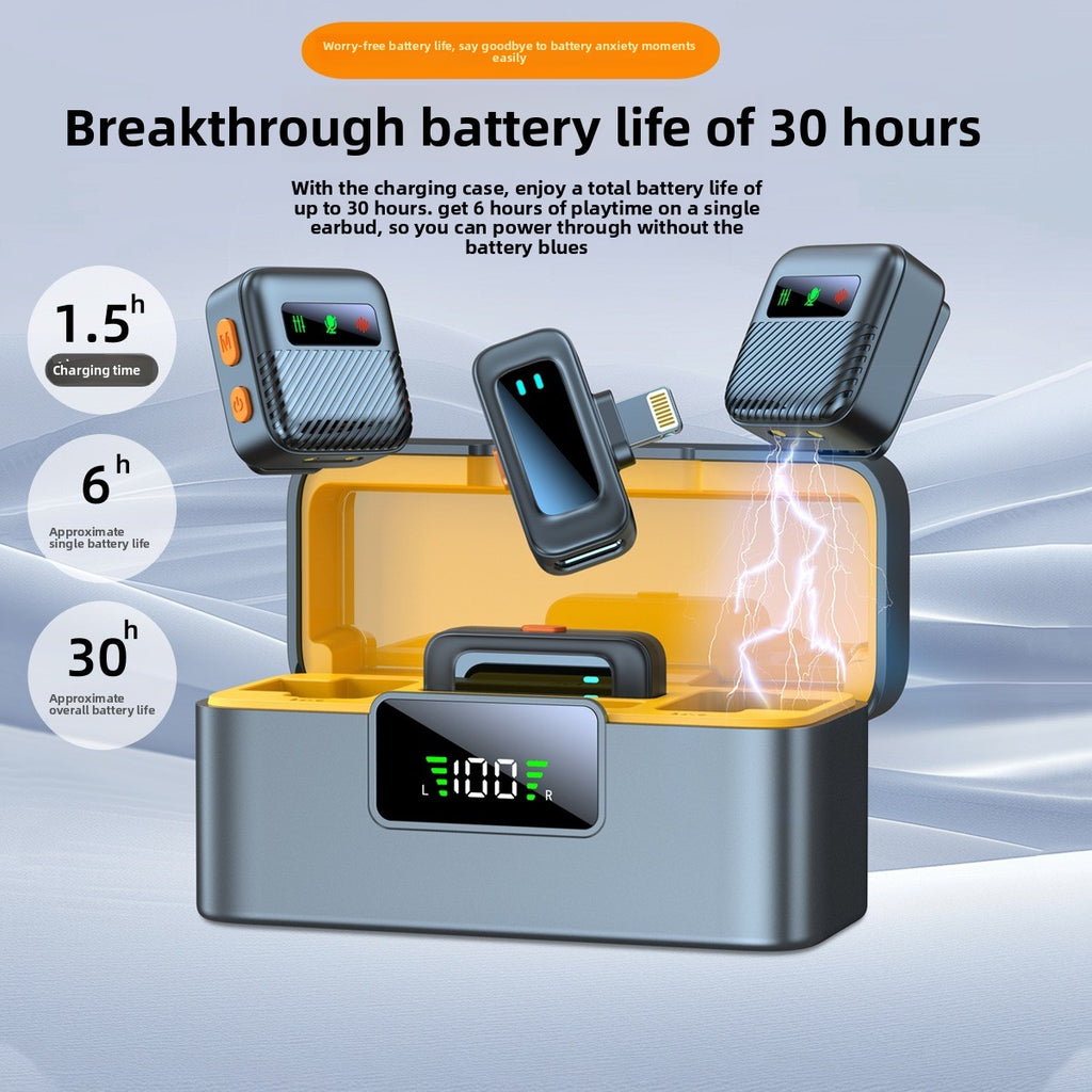 Wireless Microphone For a Content Creator