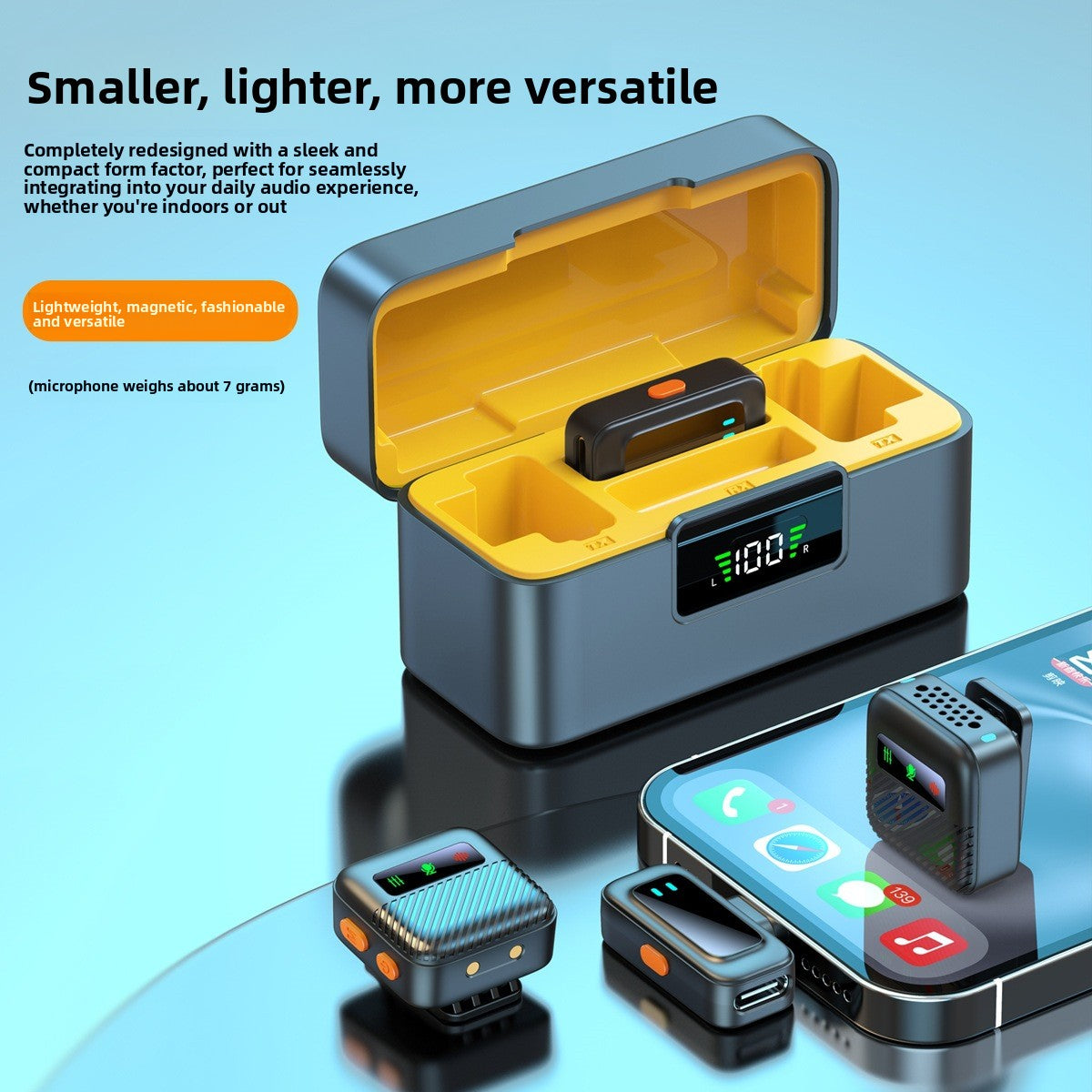 Wireless Microphone For a Content Creator